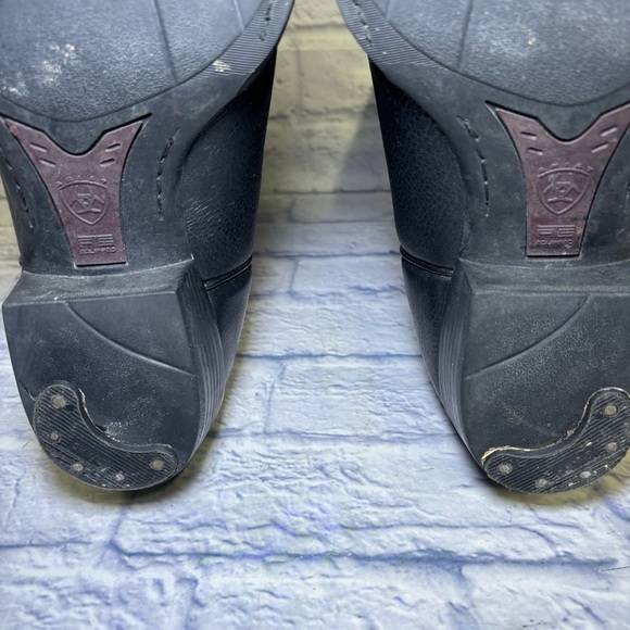 ARIAT Heritage Western Cowboy Boot 10002218 Black Leather R Toe Men's size 14 EE - Picture 14 of 16